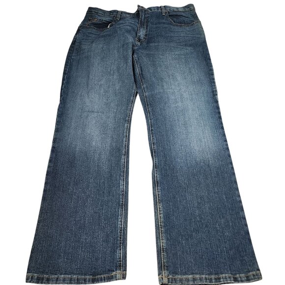 Ariat Mens M4 Low Rise Bootcut Jeans 40x32 Denim - Picture 5 of 8